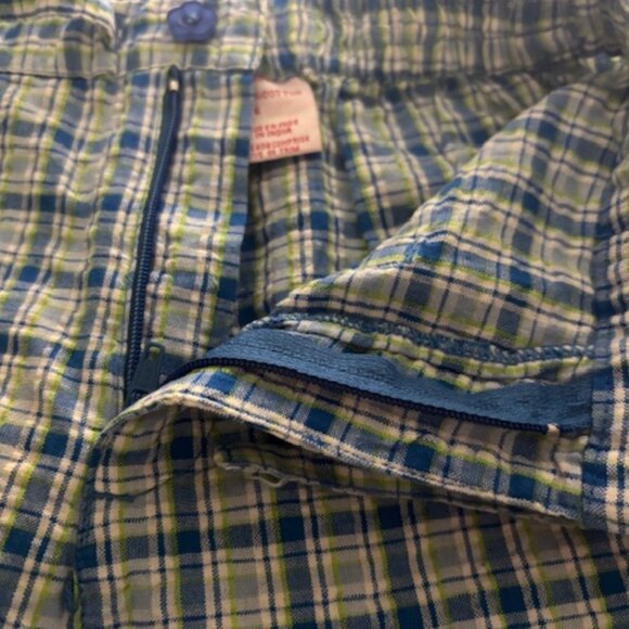 ☀️3/ $25 Girl’s Ragscals Blue Plaid Cotton Shorts Girls Size 5 - Picture 11 of 12